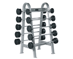 YORK ETS Fixed Straight And Curl Bar Rack with EZ Curl or Straight Bars