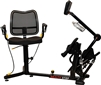 HealthStep Recumbent Linear Stepper with Swivel Seat For Seniors
