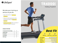 Lifespan TR4000i Treadmill