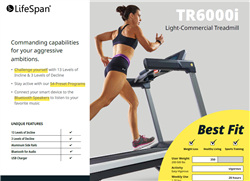 Lifespan TR6000i Treadmill