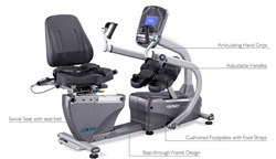 Spirit MS-300  Semi-recumbent seated stepper