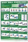 Fitness Posters Laminated; 24â€ x 36â€