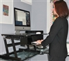 ROCELCO ADR Sit To Stand Adjustable Desk Riser