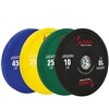 SUNNY OLYMPIC BUMPER WEIGHT PLATES SET