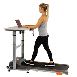 SUNNY TREADMILL DESK WITH AUTOMATIC TABLE ADJUSTMENT