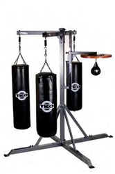 TKO 4-STATION COMMERCIAL BAG STAND