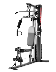 WEIDER XRS HOME GYM WITH 112 LB VINYL WEIGHT STACKS